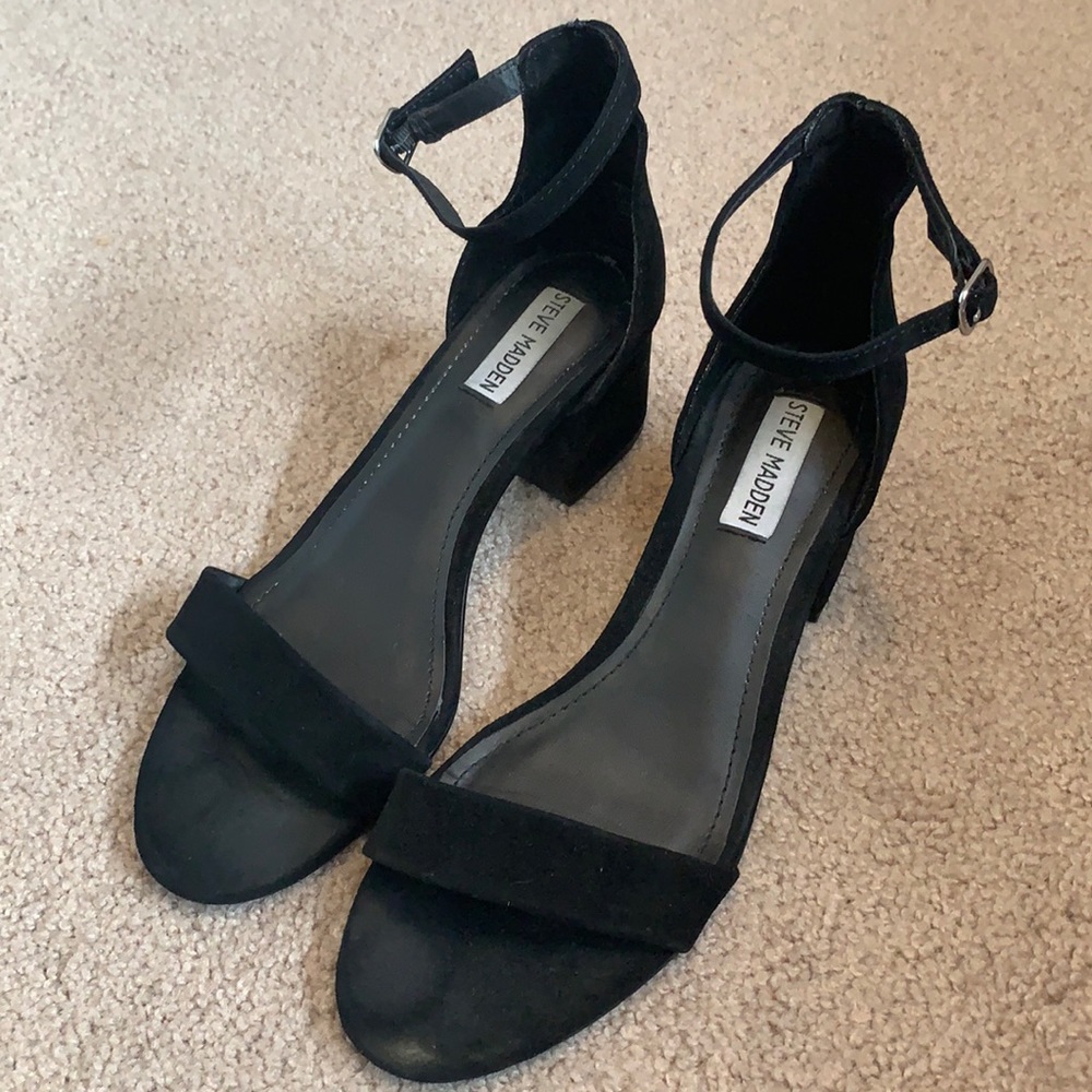 Steve Madden Irene Heels Black